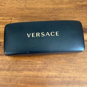 Versace Sunglasses Hard Case. CASE ONLY. Black.